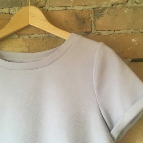 Twik Lavender Crop Top - Picture 3 of 5